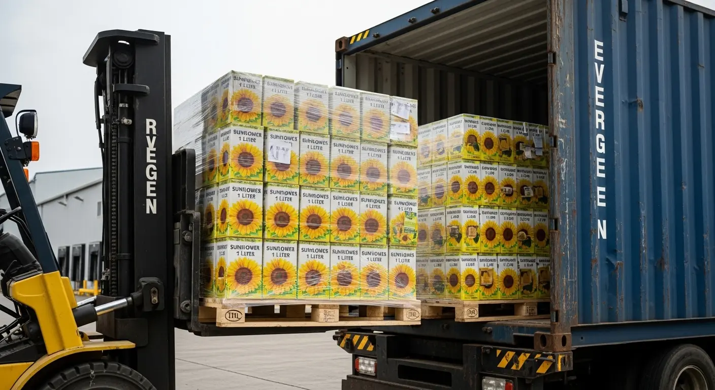 Sunflower oil bulk product image